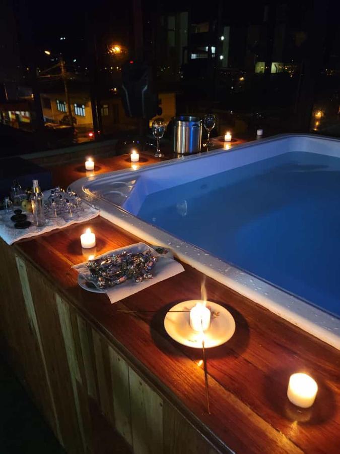 Hostal Spa Casa De Piedra Con Jacuzzi サンタ・ロサ・デ・カバル エクステリア 写真